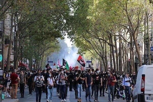 هزاران فرانسوی در شهرهای مختلف علیه دولت «ماکرون» تظاهرات کردند
