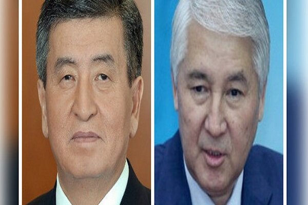 گفت‌وگوی رئیس جمهور قرقیزستان با سخنگوی جدید پارلمان