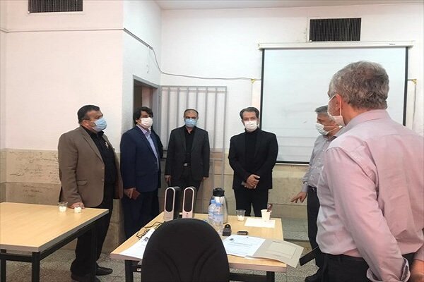 بازدید رئیس مرکز سنجش دانشگاه آزاد از روند مصاحبه دکتری واحد تهران جنوب