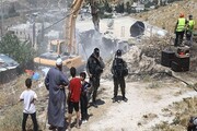 ارتش رژیم صهیونیستی ۱۱ خانه متعلق به فلسطینیان را تخریب کرد