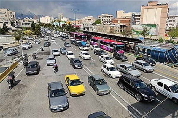 وضعیت ترافیکی معابر پایتخت؛