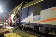 حادثهٔ برخورد قطار ۵ مصدوم برجای گذاشت/ قطار به سمت تهران حرکت کرده است