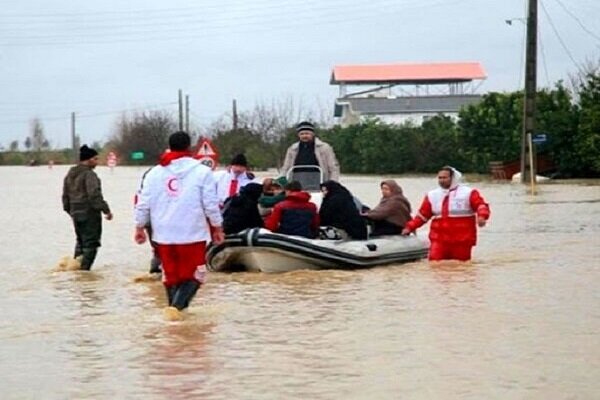 گزارش مجموع امدادرسانی‌های انجام شده در استان های درگیر سیل و برف