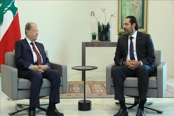 رایزنی «میشل عون» و «سعد الحریری» درباره تشکیل دولت جدید لبنان