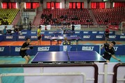 حضور استعدادهای تنیس روی میز پایتخت در دانشگاه آزاد اسلامی