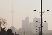 ذرات معلق هوای تهران را همچنان آلوده نگه داشته‌اند