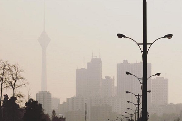 کیفیت هوا در سراسر پایتخت آلوده است
