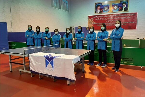 نخستین پیروزی تیم  دانشگاه آزاد اسلامی در لیگ برتر تنیس روی میز بانوان باشگاه های کشور
