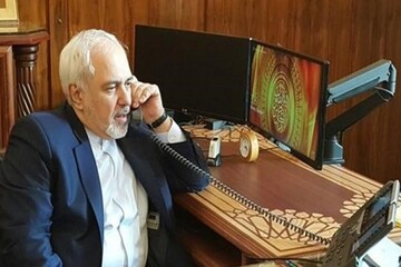 تاکید ظریف بر حمایت همه‌جانبه ایران از روند صلح افغانستان