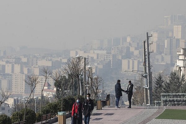 تشدید آلودگی هوا در تهران/ مرز آلودگی از قرمز فراتر رفت