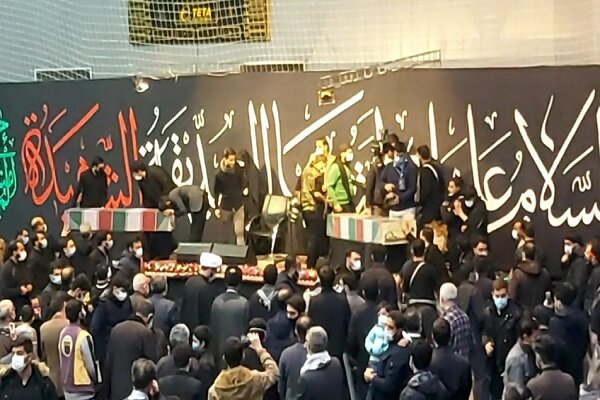 مراسم وداع با شهدای گمنام واحد تهران شمال برگزار شد