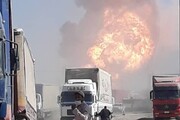 جان باختن و زخمی ۲۷ نفر در پی آتش گرفتن تانکر نفت در افغانستان