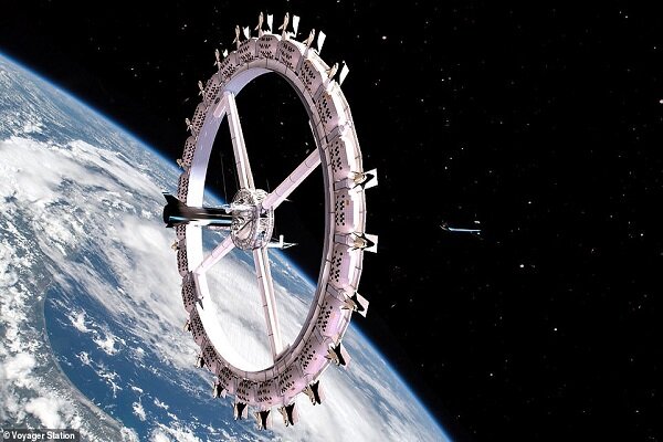 ساخت نخستین هتل فضایی دنیا تا 4 سال دیگر
