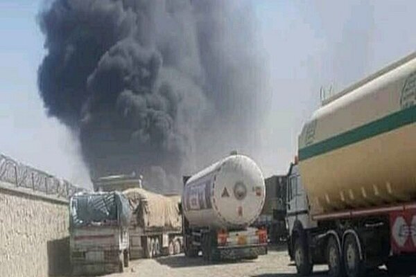 وقوع آتش سوزی در یکی دیگر از گمرک های مرزی افغانستان با ایران 