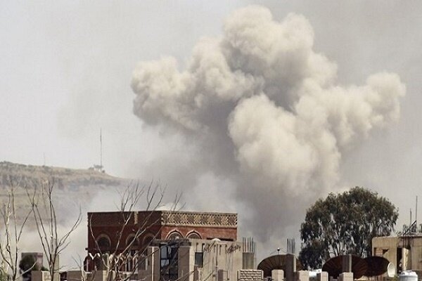  ائتلاف سعودی ورزشگاه صنعا را بمباران کرد