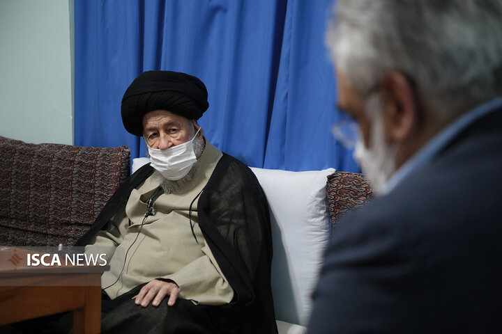 دیدار رئیس دانشگاه آزاد اسلامی با مراجع عظام تقلید