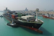 نخستین خط کشتیرانی کانتینری از بندر بوشهر به امارات متحده عربی راه‌اندازی شد
