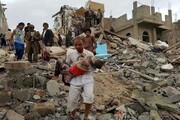 بمباران شدید استان «صعده» یمن توسط جنگنده‌های سعودی