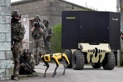 ارتش فرانسه در حال آزمایش روبات در میدان جنگ