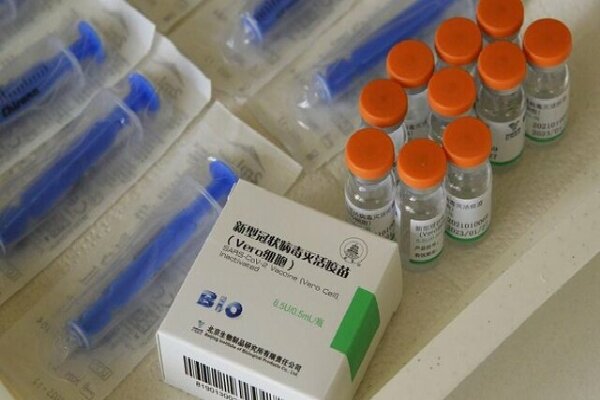 ورود ۴۰۰ هزار دوز واکسن از چین به ایران