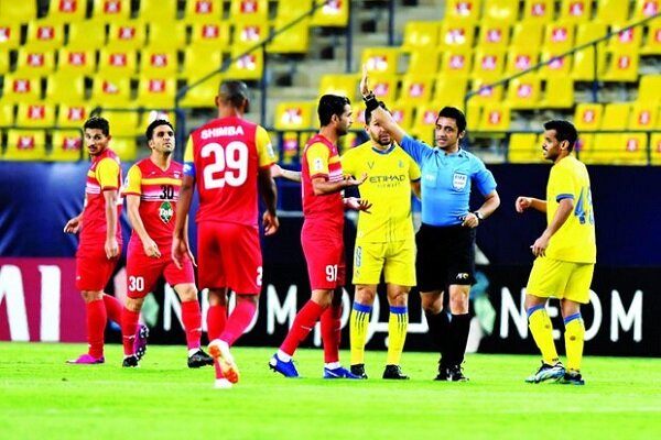 رئیس هیات مدیره باشگاه النصر عربستان علیه تراکتور ایران