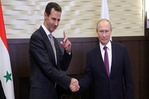 گفتگوی تلفنی پوتین و اسد درباره روابط دوجانبه و اوضاع منطقه