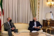 رایزنی ظریف با رییس کمیسیون سیاست خارجی سنای ایتالیا