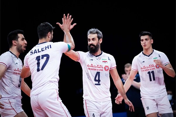 صعود ایران به رتبه دهم لیگ ملت‌های والیبال