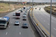 وضعیت جاده ها / تردد در محورهای برون‌شهری ۱۱.۱ درصد کاهش یافت