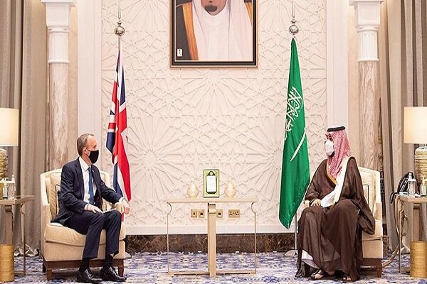  رایزنی وزیر خارجه انگلیس با ولی‌عهد سعودی درباره منطقه 