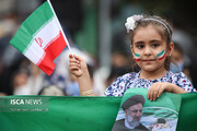 جشن پیروزی حامیان آیت الله رئیسی همزمان با دهه کرامت