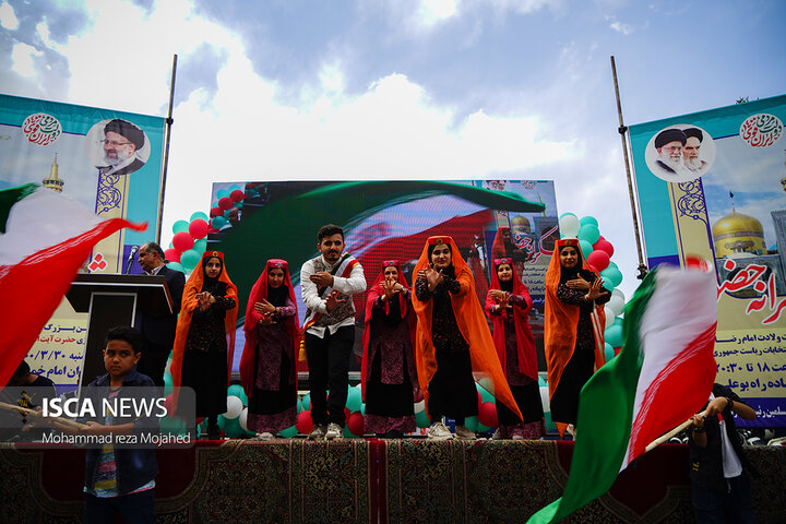 جشن پیروزی آیت الله رئیسی همزمان با دهه کرامت