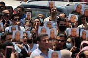 درخواست مردم فلسطین برای برکناری محمود عباس