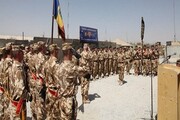 خروج نظامیان رومانی از افغانستان