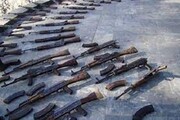 ۷۰ قبضه سلاح غیرمجاز در مرزهای منطقه سیستان کشف شد