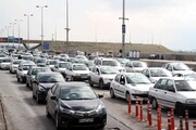 وضعیت جاده ها / ترافیک سنگین آزادراه کرج – تهران