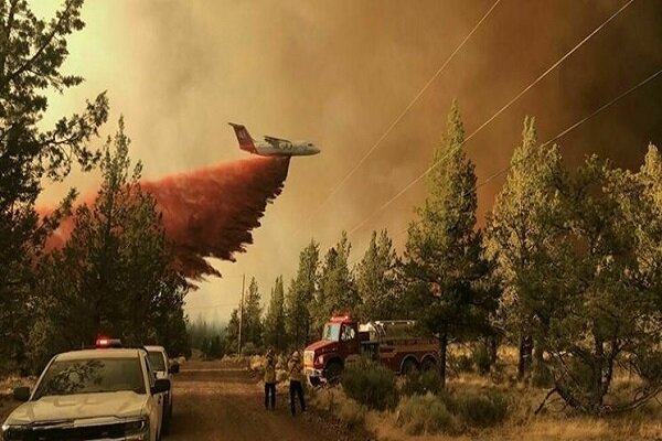 وقوع آتش‌ سوزی گسترده در غرب کانادا