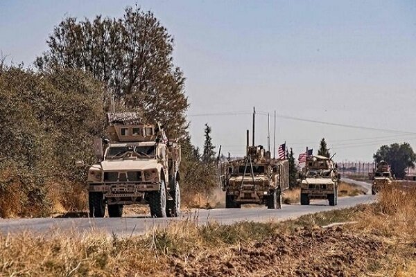 ورود کاروان نظامی بزرگ آمریکا به خاک سوریه
