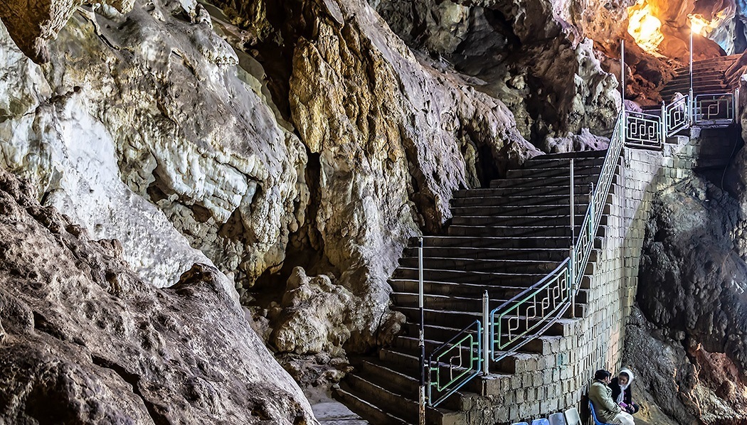 غارآبی سهولان از زیباترین غارهای ایران+تصاویر