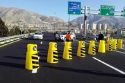 وضعیت جاده‌ها/ اعمال محدودیت‌های ترافیکی در محورهای شمالی