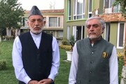عبدالله و کرزی: به برقراری آرامش در افغانستان ادامه می‌دهیم