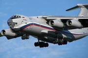 سقوط هواپیمای نظامی روسیه در حومه مسکو + فیلم