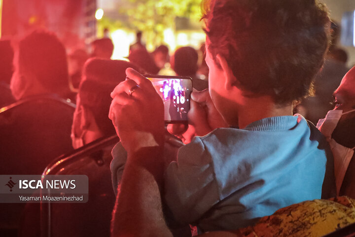 مراسم شام غریبان در موکب سقای شیراز