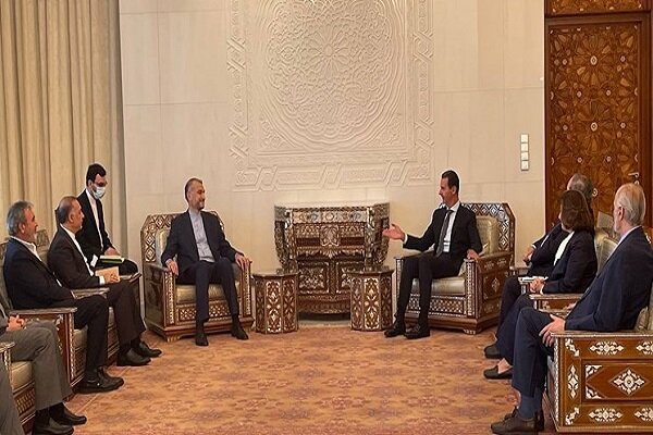 بشار اسد از حمایت های ایران از سوریه قدردانی کرد