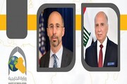وزیر خارجه عراق با فرستاده آمریکا با محوریت ایران گفت و گو کرد
