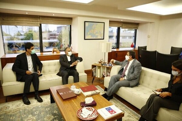 دیدار و رایزنی سفیر ایران با معاون وزیر خارجه ترکیه