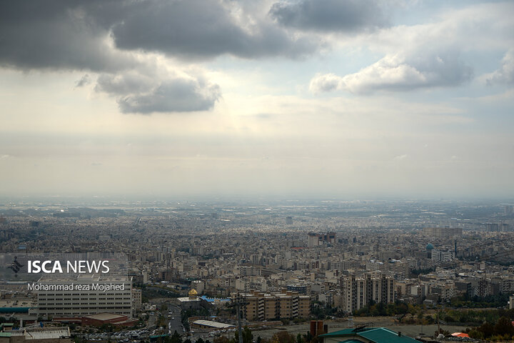 تهران بعد از بارندگی چند روزه