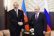 رییس جمهور آذربایجان از پوتین درخصوص تحولات قره‌باغ تقدیر کرد