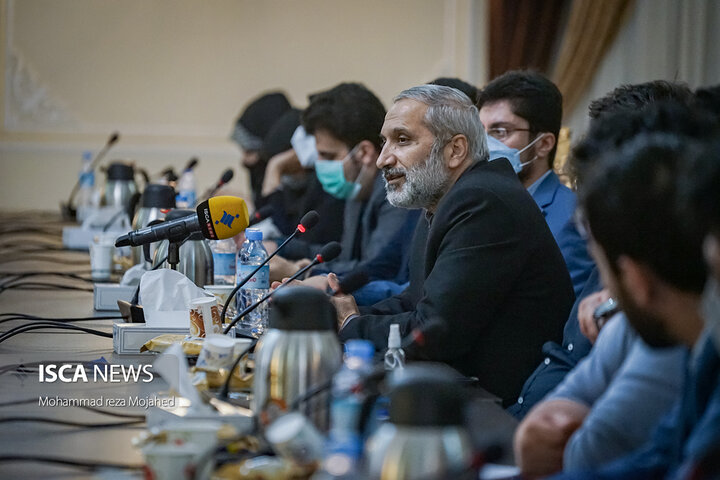 حضور سردار محمدرضا یزدی در نشست دفاتر استانی خبرگزاری ایسکانیوز