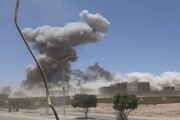 بمباران چند استان یمن توسط ائتلاف سعودی